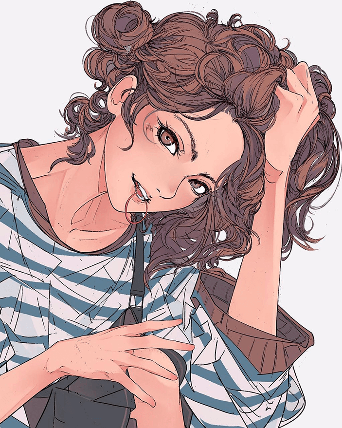 Coloso Eri Cruz Line Art Techniques for Aesthetic Character Portraits