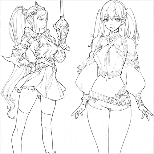 콜로소 컨셉아티스트 기민우 예제
