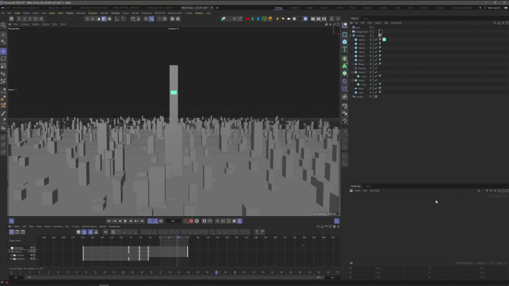 Coloso C4D 마스터 클래스 커리큘럼