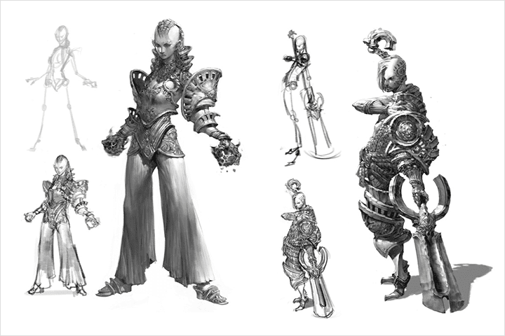 Coloso Concept Artist,  Kaisar Details