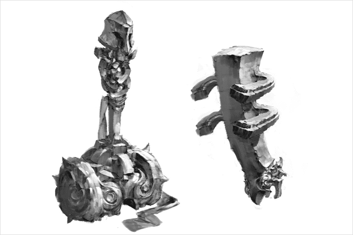 Coloso Concept Artist,  Kaisar Details