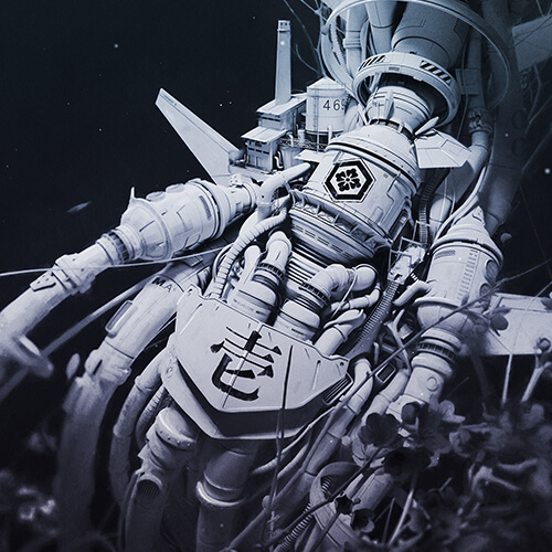 Coloso Nikolai Fletcher Creating Sci-fi Anime Scenery in Blender