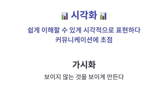 데이터 시각화와 가시화의 차이