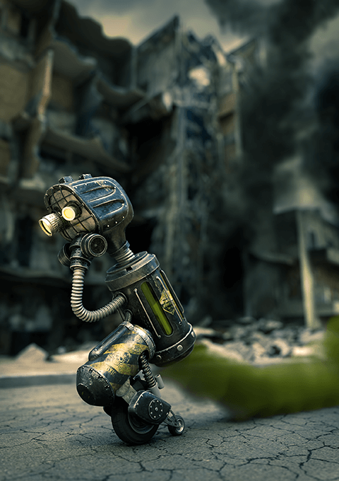 Coloso Carlos Sosa Build 3D Sci-fi Characters in Blender & Photoshop Using Photos
