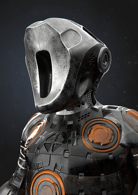 Coloso Carlos Sosa Build 3D Sci-fi Characters in Blender & Photoshop Using Photos