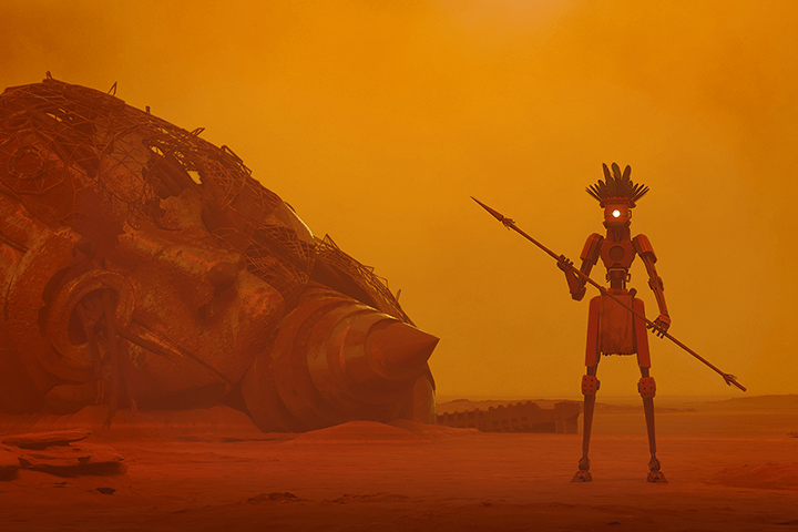 Coloso Carlos Sosa Build 3D Sci-fi Characters in Blender & Photoshop Using Photos