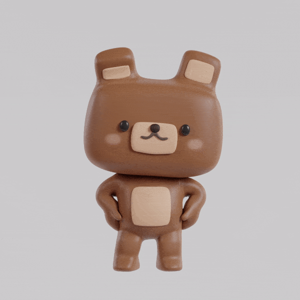 ImageSlide<font color=#000><b>[모델링 2] 곰 </b></font>