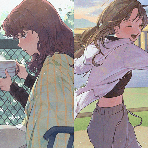 Coloso Illustrators Dini YOGU  Oohhya Exercises