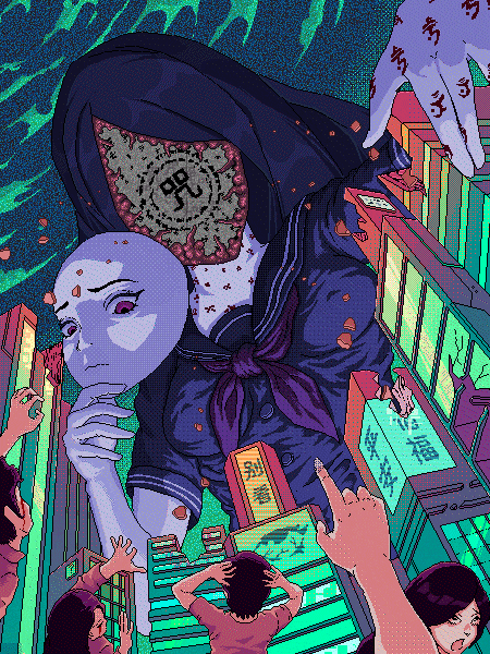 Coloso Zannen Creating Immersive Animated Pixel Art Worlds