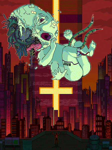 Coloso Zannen Creating Immersive Animated Pixel Art Worlds
