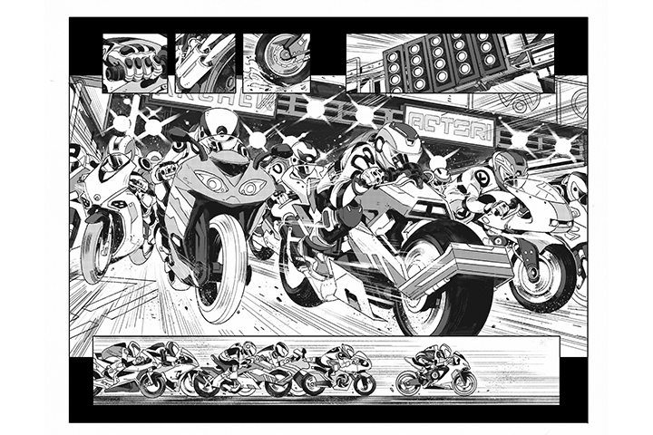 Coloso Anand Ramcheron Creating a Full Comic Page: From Script to Inking