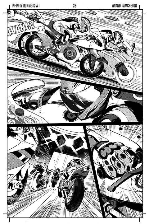 Coloso Anand Ramcheron Creating a Full Comic Page: From Script to Inking