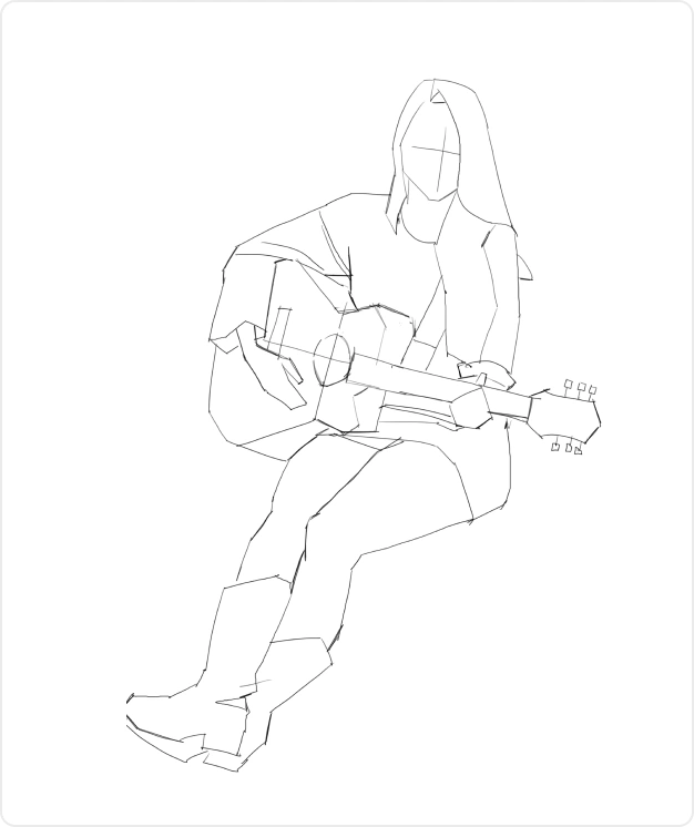 ImageSlide<b><font color=#17E497>STEP 2.</font> 실루엣</b>
