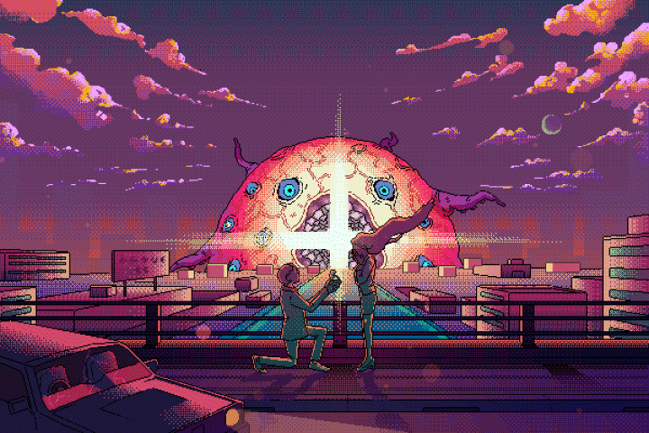 Coloso Zannen Creating Immersive Animated Pixel Art Worlds