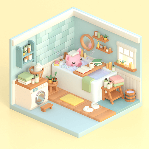 Coloso Alix Poirier Create an Isometric Scene That Tells a Story