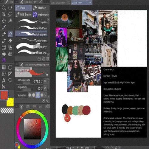 Ovotheartist Class exercises