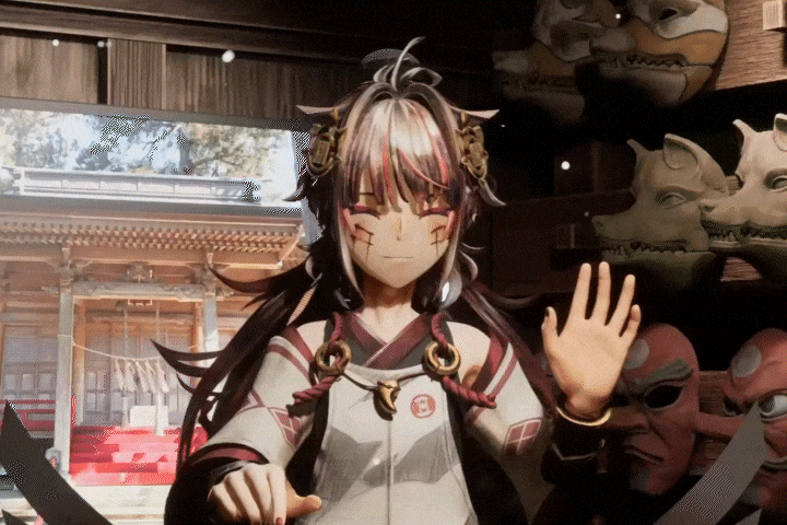 Coloso 夢天狗 BlenderとUE5で表現する3Dキャラクターと世界観のある映像