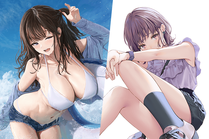 Coloso 晃田ヒカ＆ne-on 質感表現を用いた女の子イラストマスターClass