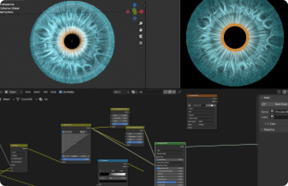 ImageSlide<center><span style="letter-spacing:-0.2px;"><font color=#fff>Procedural - 홍채</font></span> </center>