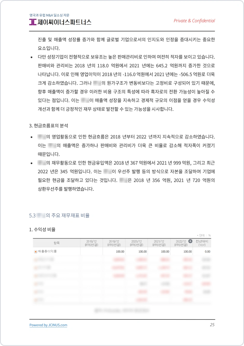 ImageSlide▲ 재무현황 분석
