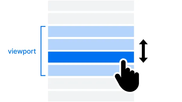 ImageSlide<center>
Virtual Scroll으로
<br>
<b style="font-size:16px;">
대용량 리스트 최적화
</b>
</center>