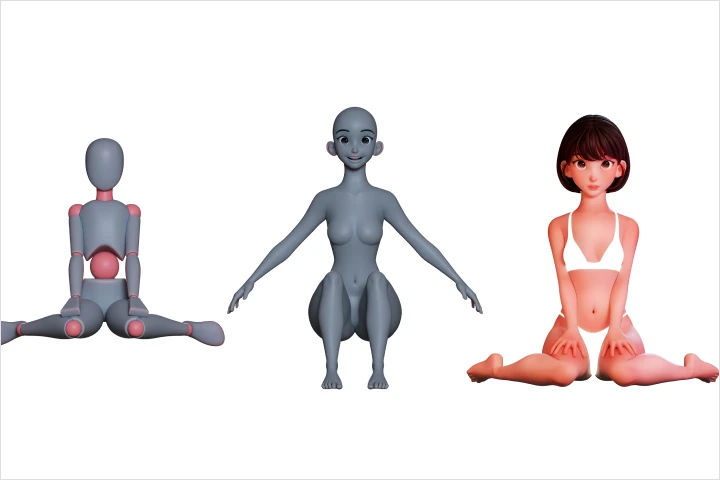 Coloso 3D Artist Minjeong Shin Exercises