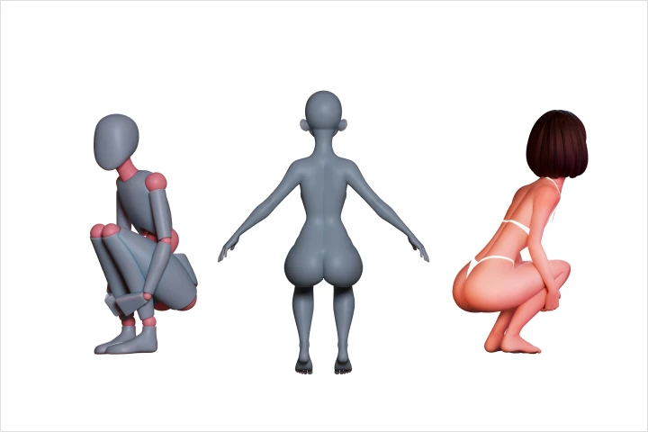 Coloso 3D Artist Minjeong Shin Exercises