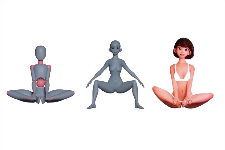 Coloso 3D Artist Minjeong Shin Exercises