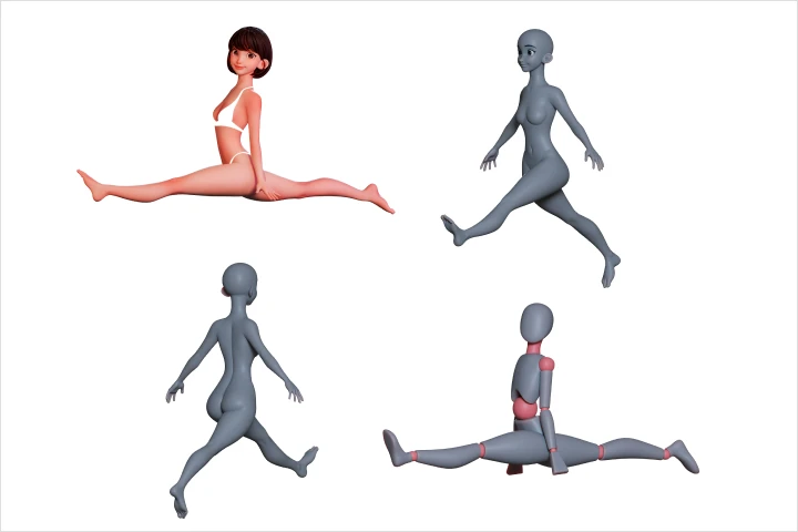Coloso 3D Artist Minjeong Shin Exercises