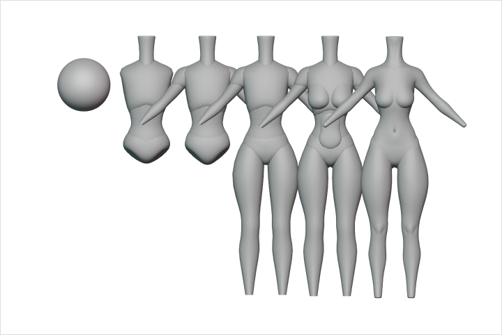 Coloso 3D Artist Minjeong Shin Exercises