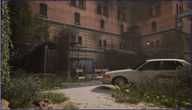 ImageSlide<span style="color:#8DCDCD";>
<b>Scene 2.</b> 방치된 공터
</span>