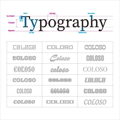 Coloso Graphic Designer Moonyoung Detail
