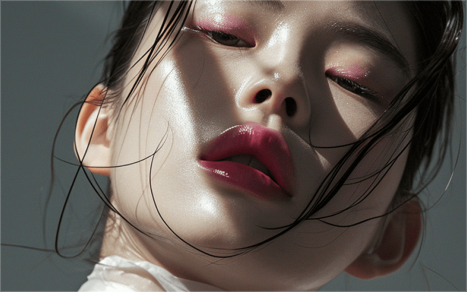 ImageSlide<font color=#ccc>
얼굴에 비친 창문 그림자 (뷰티 화보 예제 및 GOBO 활용)
</font>