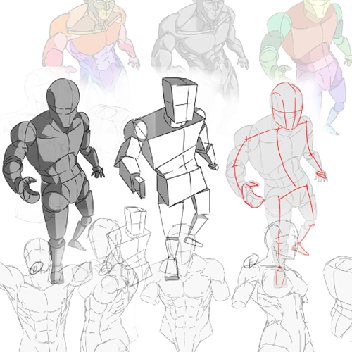 Coloso Digital Artist Mary Kim Exercises