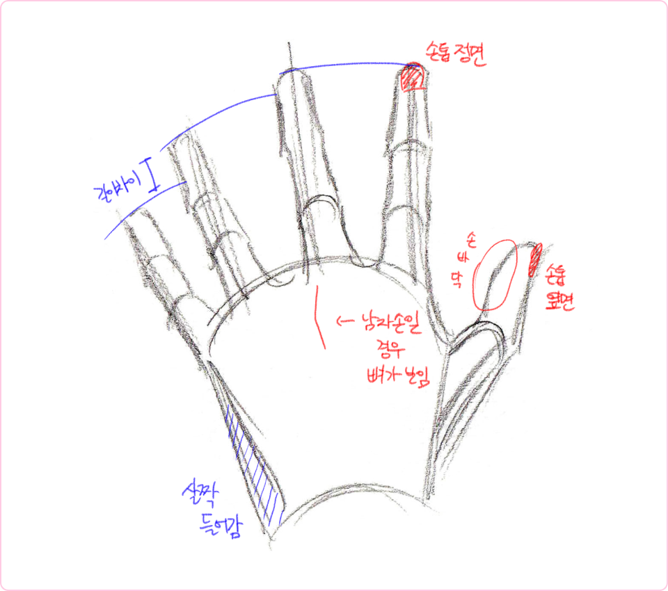 ImageSlide<b style="color:#000;">내 손을 보며 손의 구조 이해하기</b>