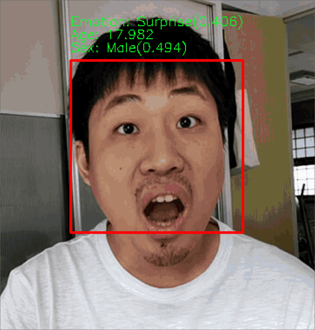 ImageSlide<b>나이 인식 </b>