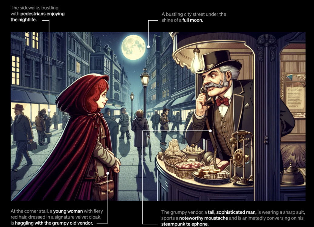 달리 3는 저작권 이슈를 고려해 아티스트 스타일이나 인물 입력 시 이미지 생성을 거부하고, 아티스트들이 자신의 작품을 학습 데이터에서 제외할 수 있는 기능을 제공합니다.