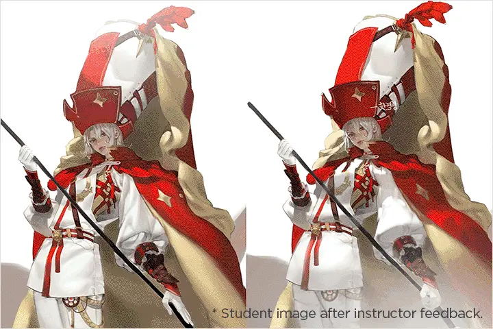Coloso Concept Artist,  Kaisar Details