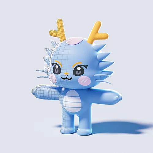 3D 캐릭터 디자이너 DanJi 강의 예제