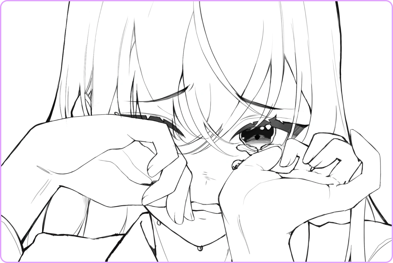 ImageSlide<b style="color:#fff">캐릭터의 감정이 전달되는<br>
몰입감 있는 포즈 연출</b>