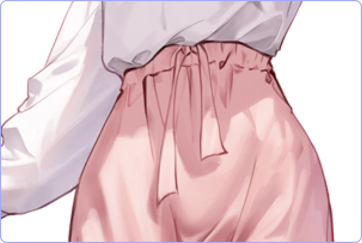 ImageSlide<b style="color:#fff">그대로 따라 그리면 되는 
<br>의상 튜토리얼 60종</b>
