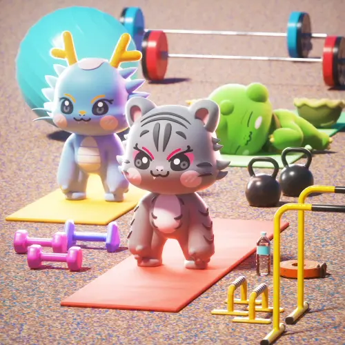 3D 캐릭터 디자이너 DanJi