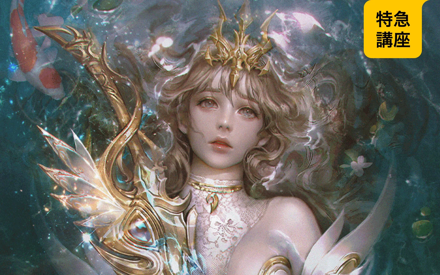 透明な色の表現に必要な色塗り技法