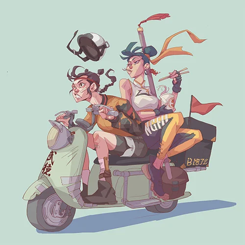 Coloso Concept Artist, Yishu Ci