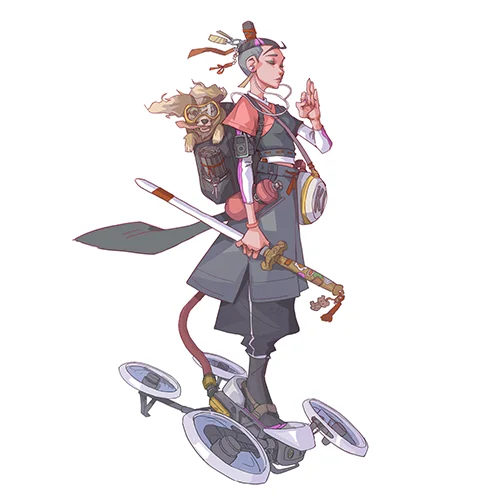 Coloso Concept Artist, Yishu Ci
