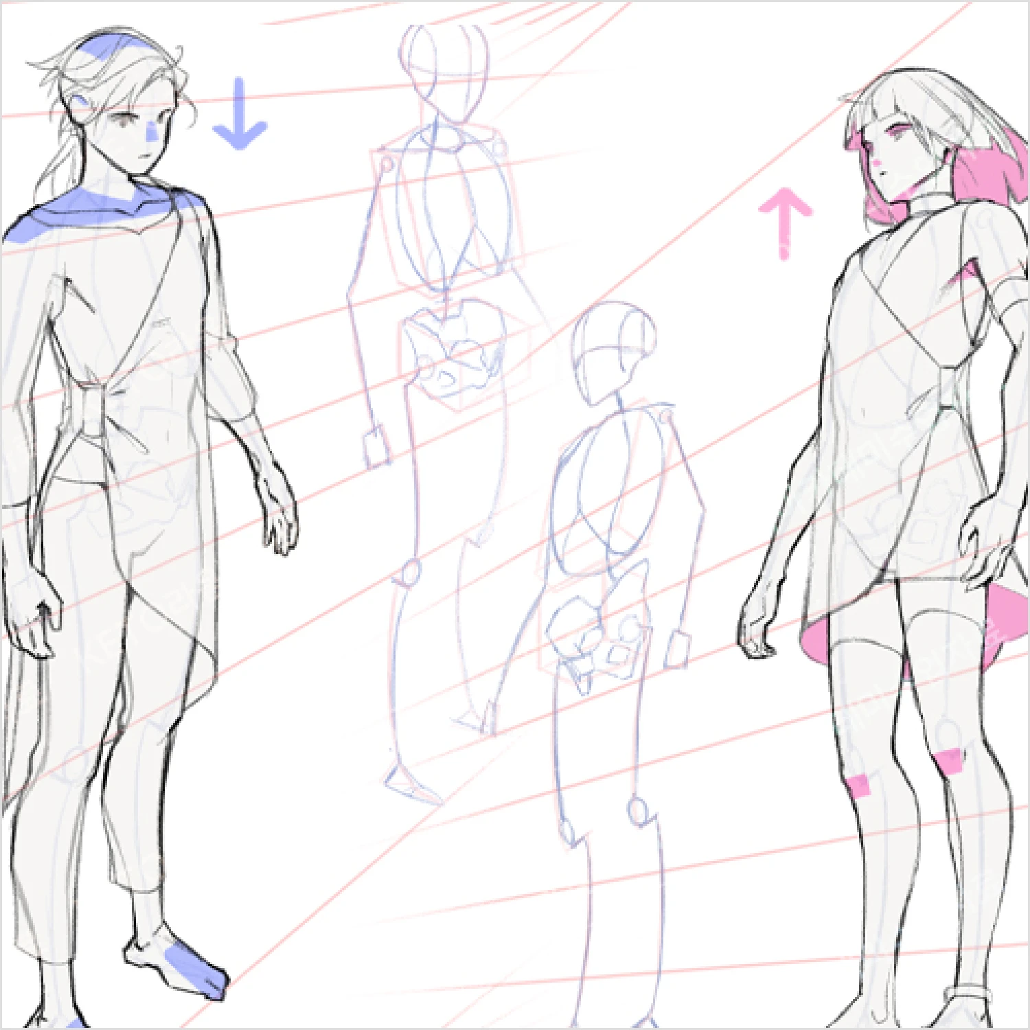 Concept Artist KETO exercises