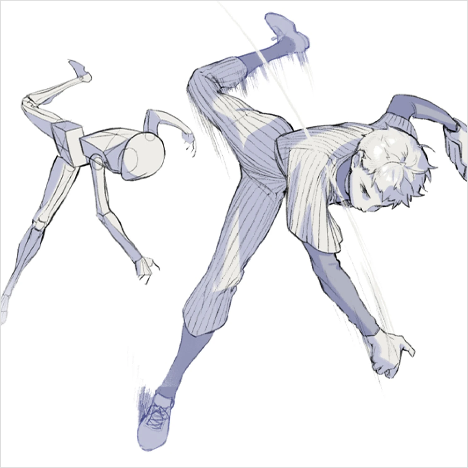 Concept Artist KETO exercises