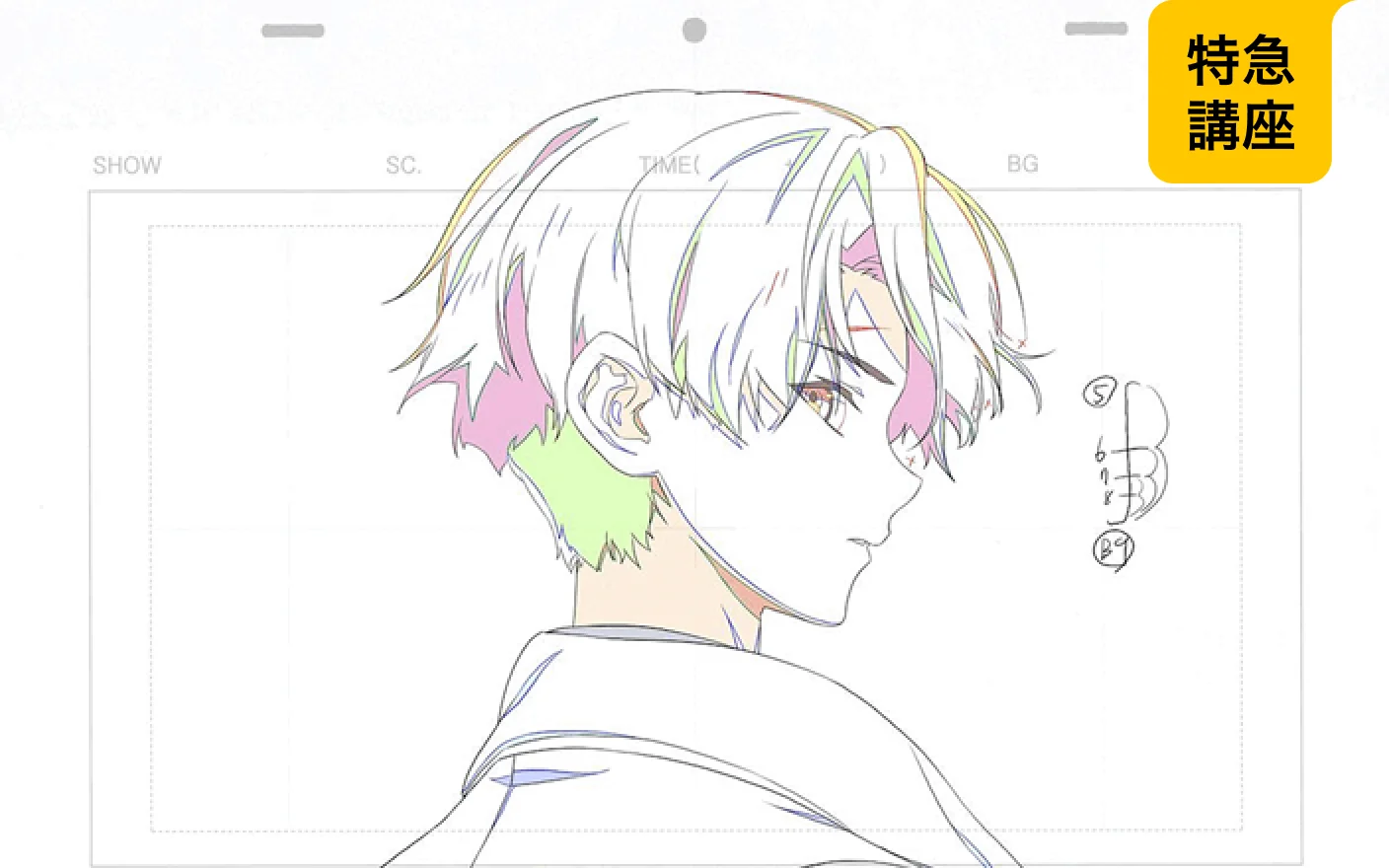 作画監督から学ぶアニメーションの基礎と実務