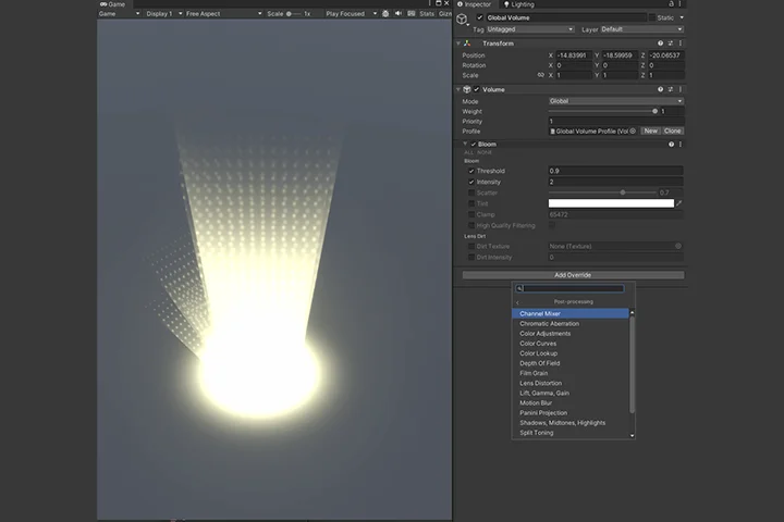 콜로소 VFX 스튜디오, Octopo Studio 강의 예제