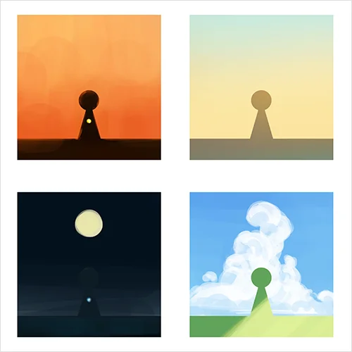 Illustrator, Gyoukan example